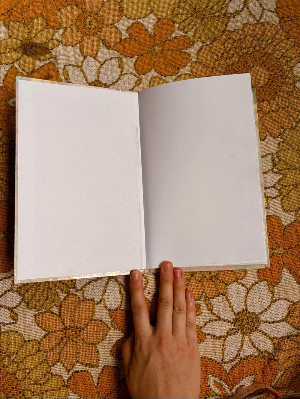 🌸📖✨ Vintage 2001 Gardenia Hardcover Journal ✨📖🌸